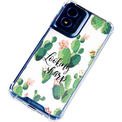 Looking Sharp Moto G 5G (2024) Clear Case